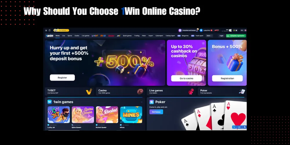 Why Should You Choose 1Win Online Casino